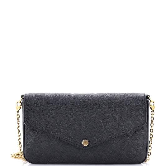 Felicie Pochette Monogram Empreinte Leather