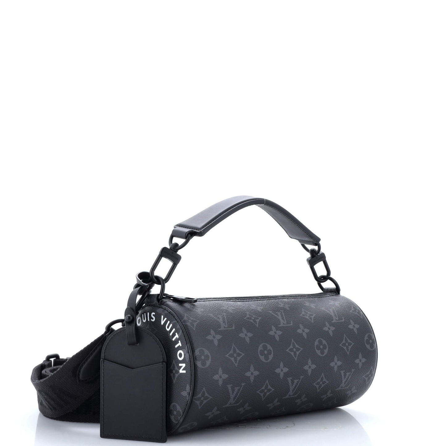 Soft Polochon Bag Monogram Eclipse Canvas PM