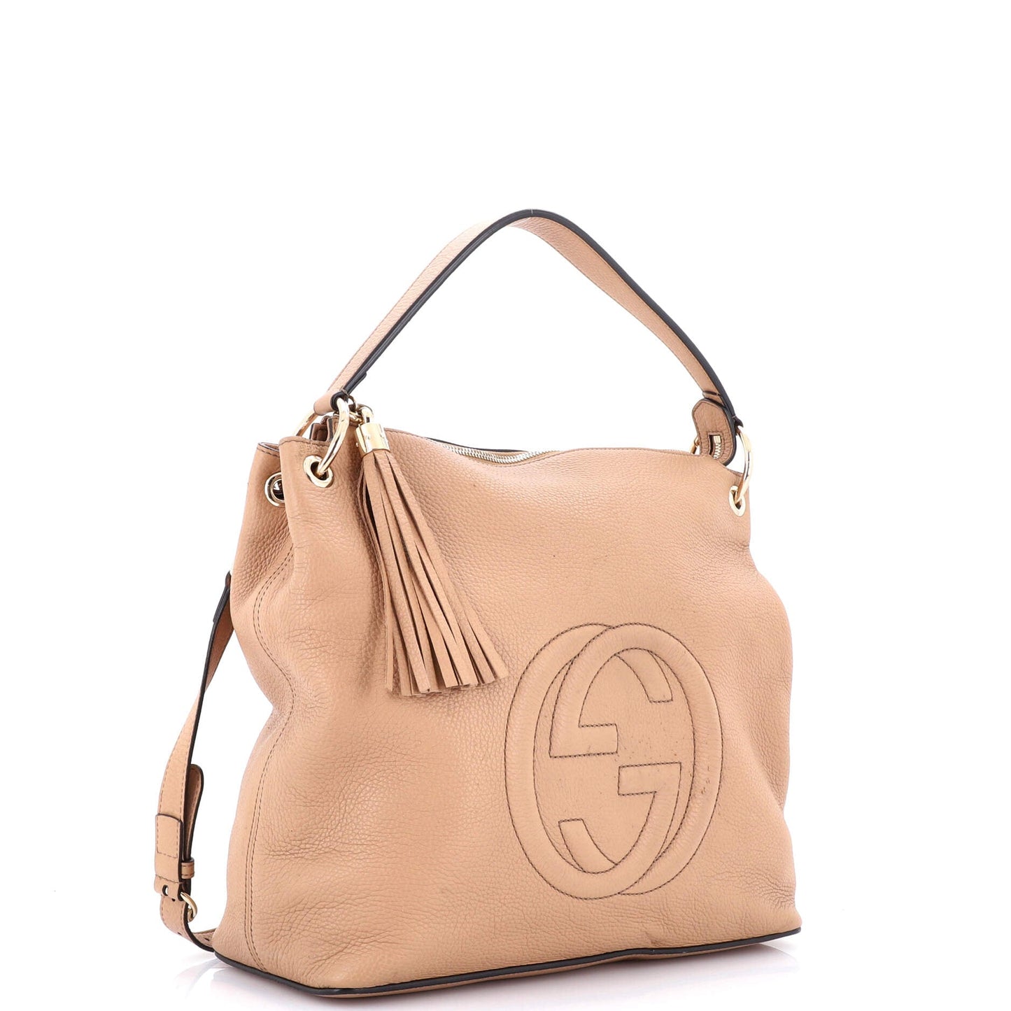 Soho Convertible Hobo Leather Large