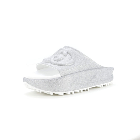 Interlocking G Platform Slide Sandals Rubber