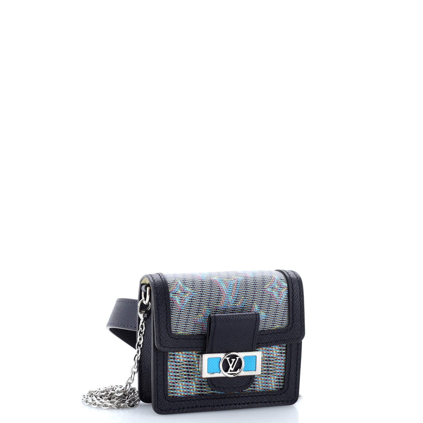 Dauphine Shoulder Bag Damier Monogram LV Pop Canvas Mini