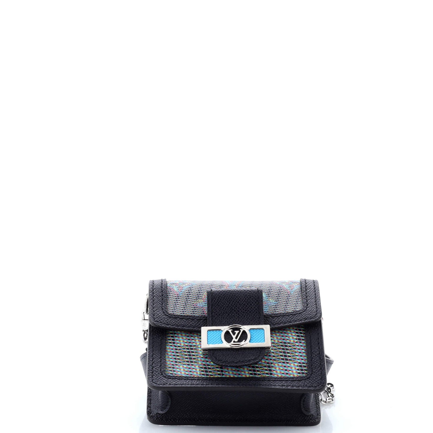 Dauphine Shoulder Bag Damier Monogram LV Pop Canvas Mini