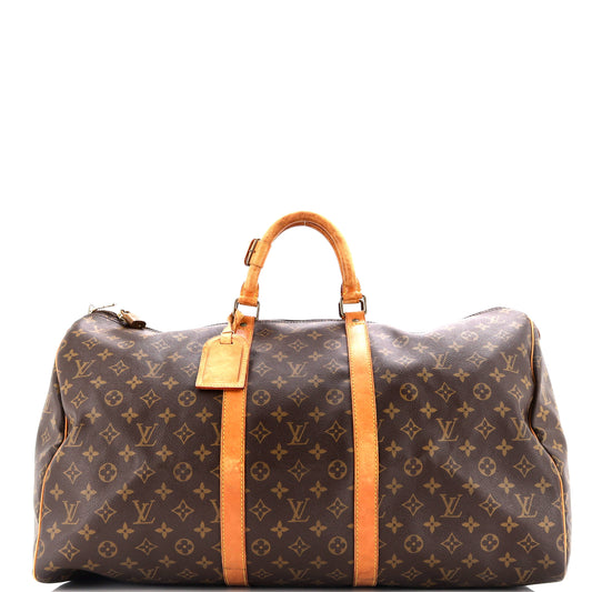 Keepall Bandouliere Bag Monogram Canvas 55