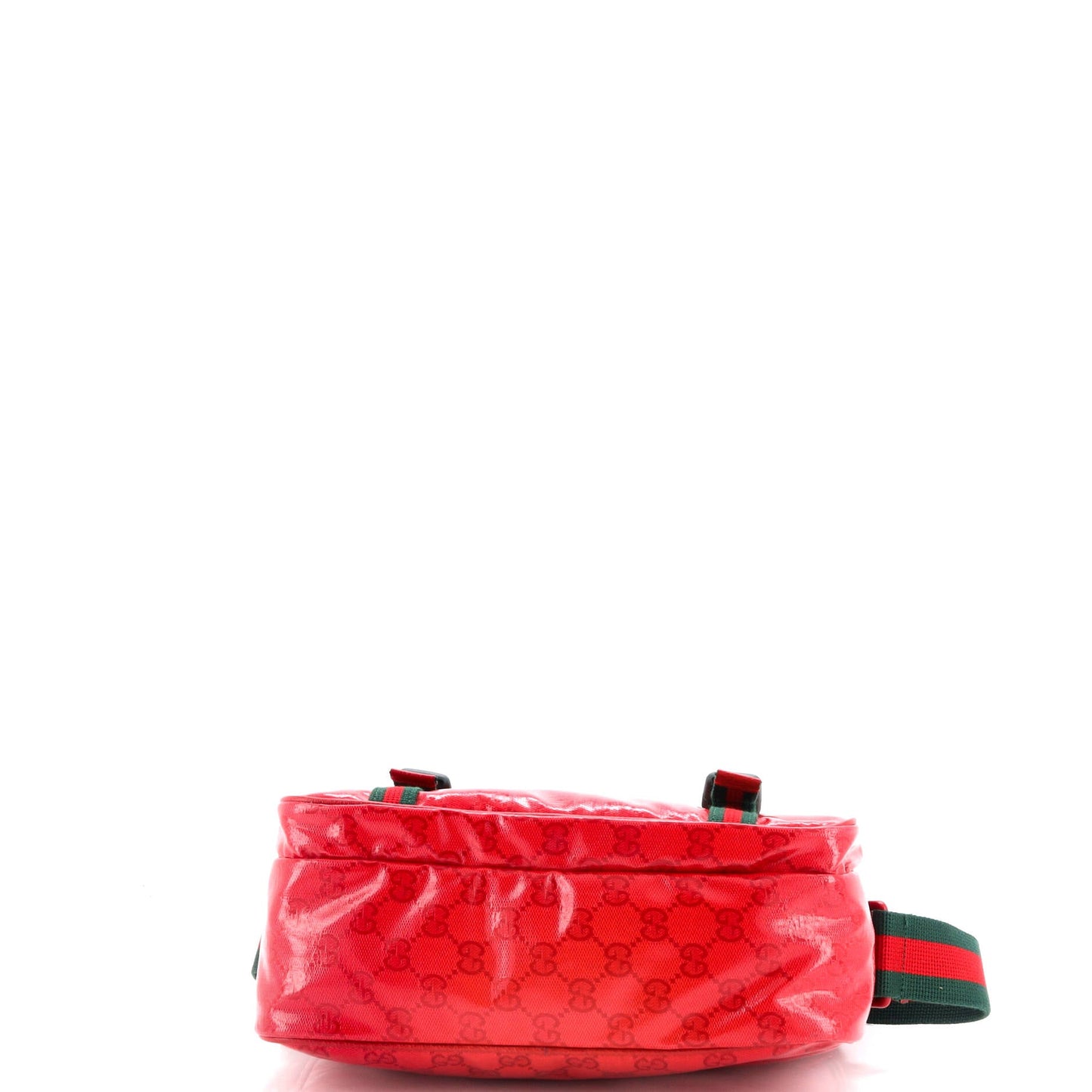 Web Buckle Messenger Bag GG Coated Canvas Small