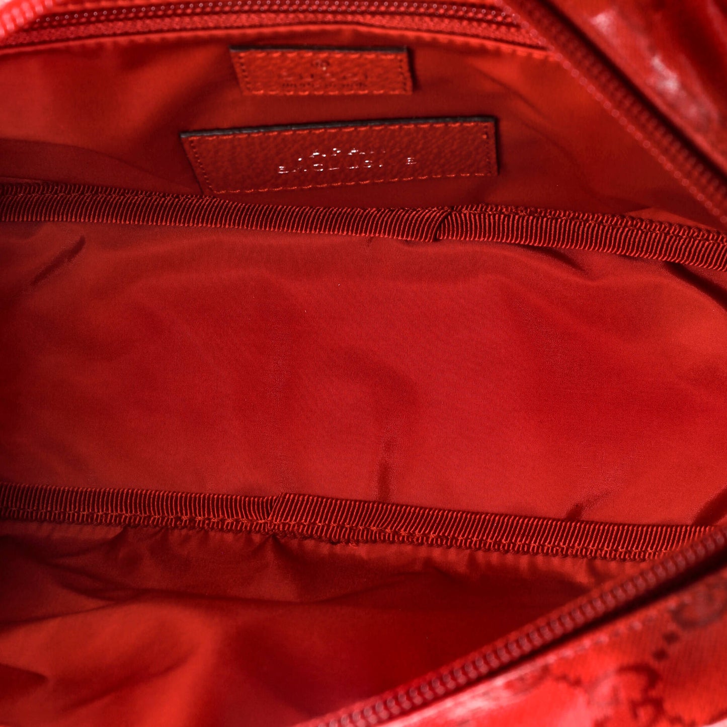 Web Buckle Messenger Bag GG Coated Canvas Small