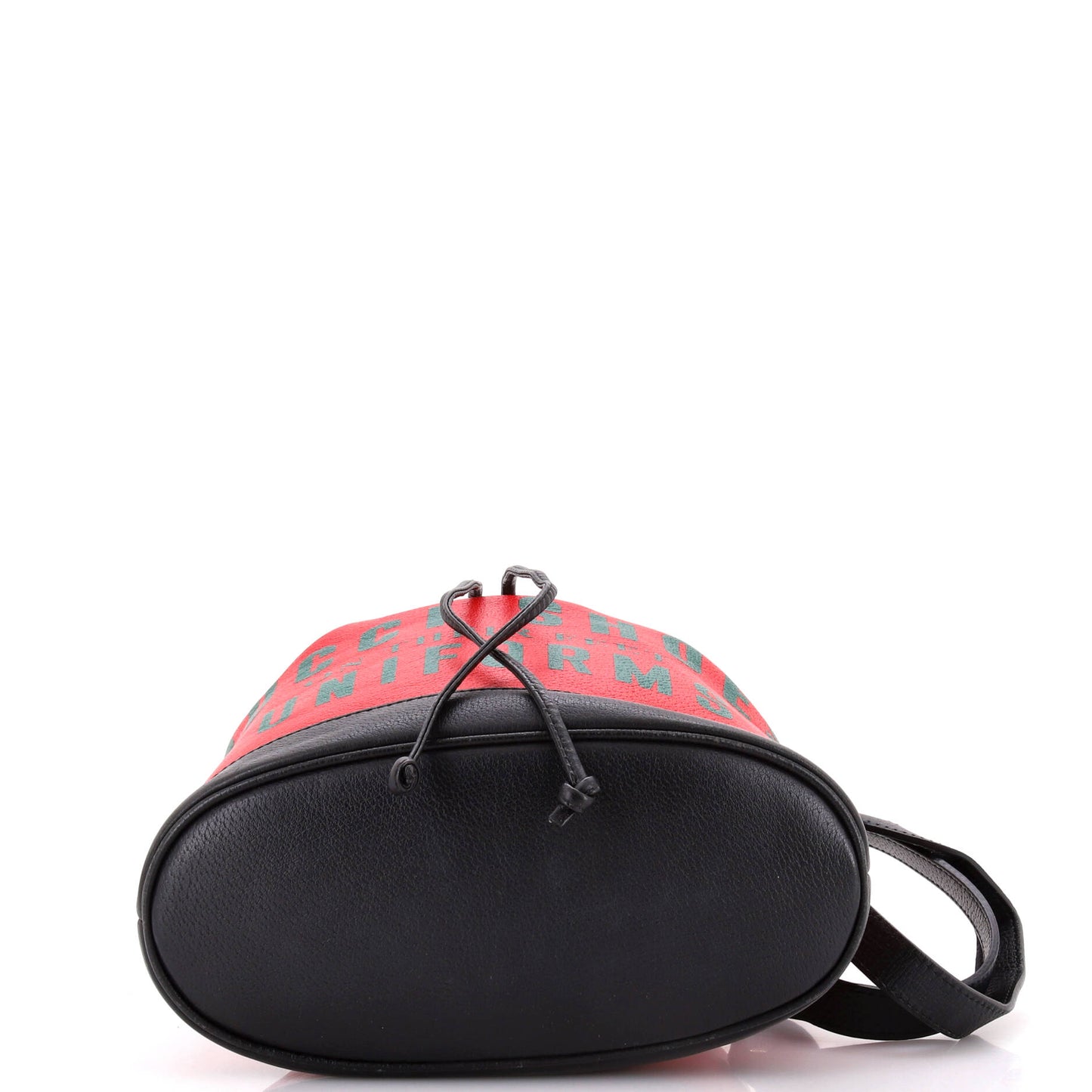 100 Bucket Bag Printed Leather