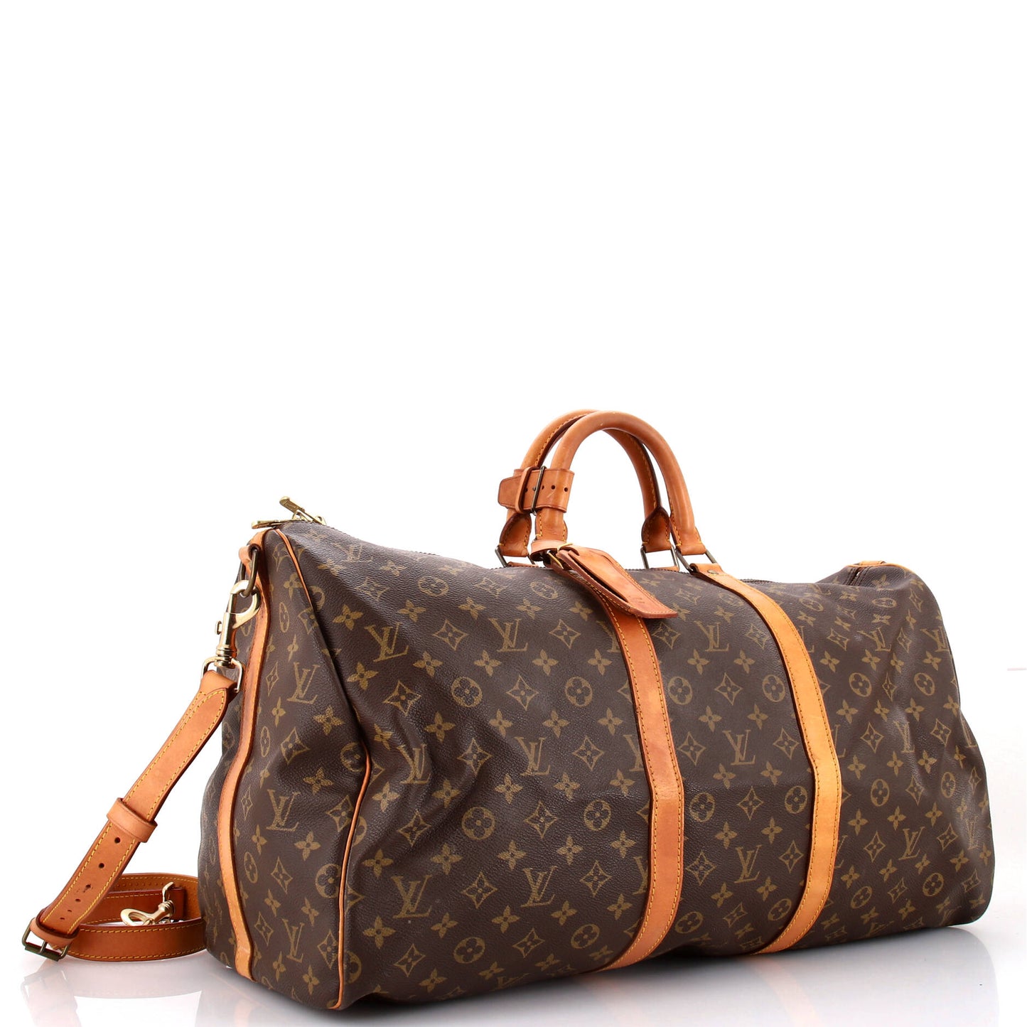 Keepall Bandouliere Bag Monogram Canvas 55