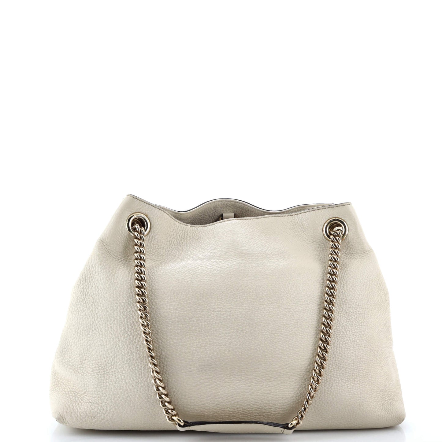 Soho Chain Strap Shoulder Bag Leather Medium