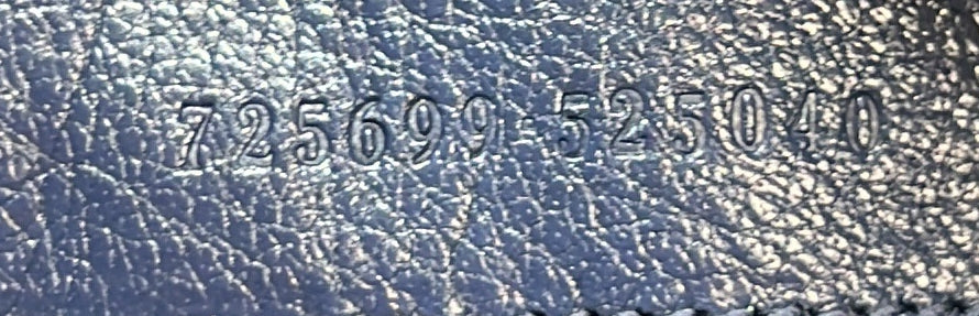 Double G Side Pocket Duffle Bag Leather