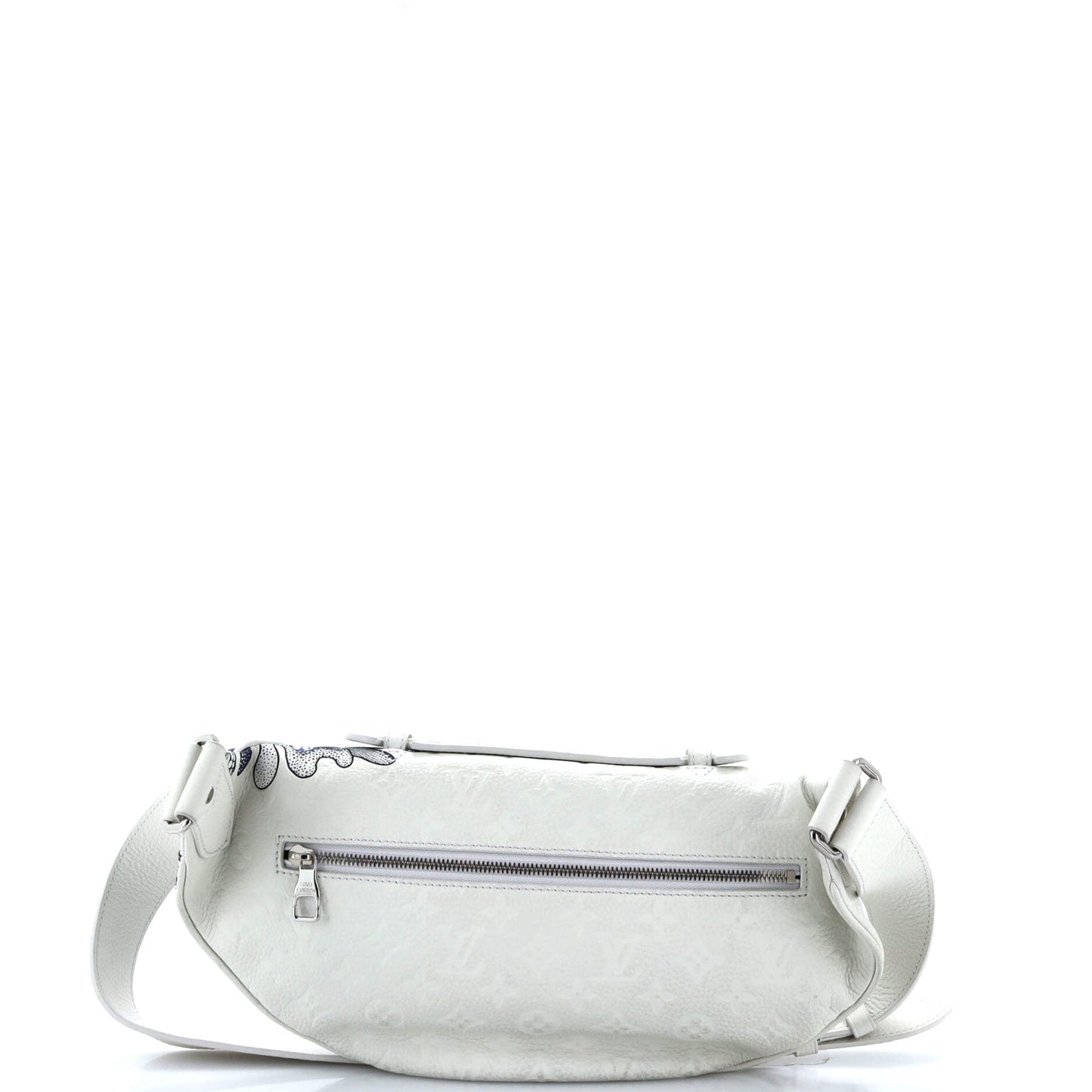 Bum Bag Yayoi Kusama Psychedelic Flower Monogram Taurillon Leather Maxi