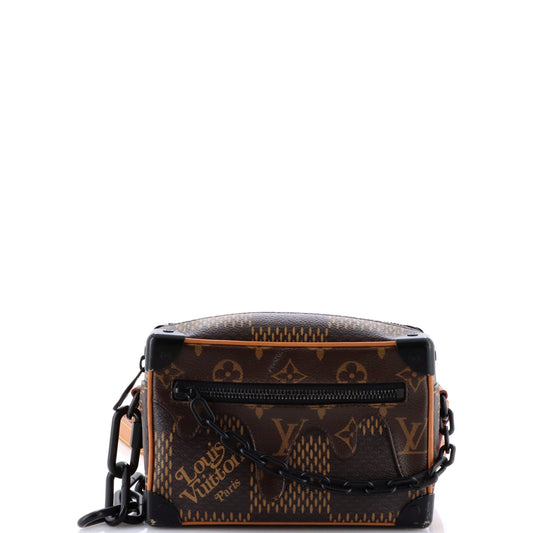 Nigo Soft Trunk Bag Limited Edition Giant Damier and Monogram Canvas Mini