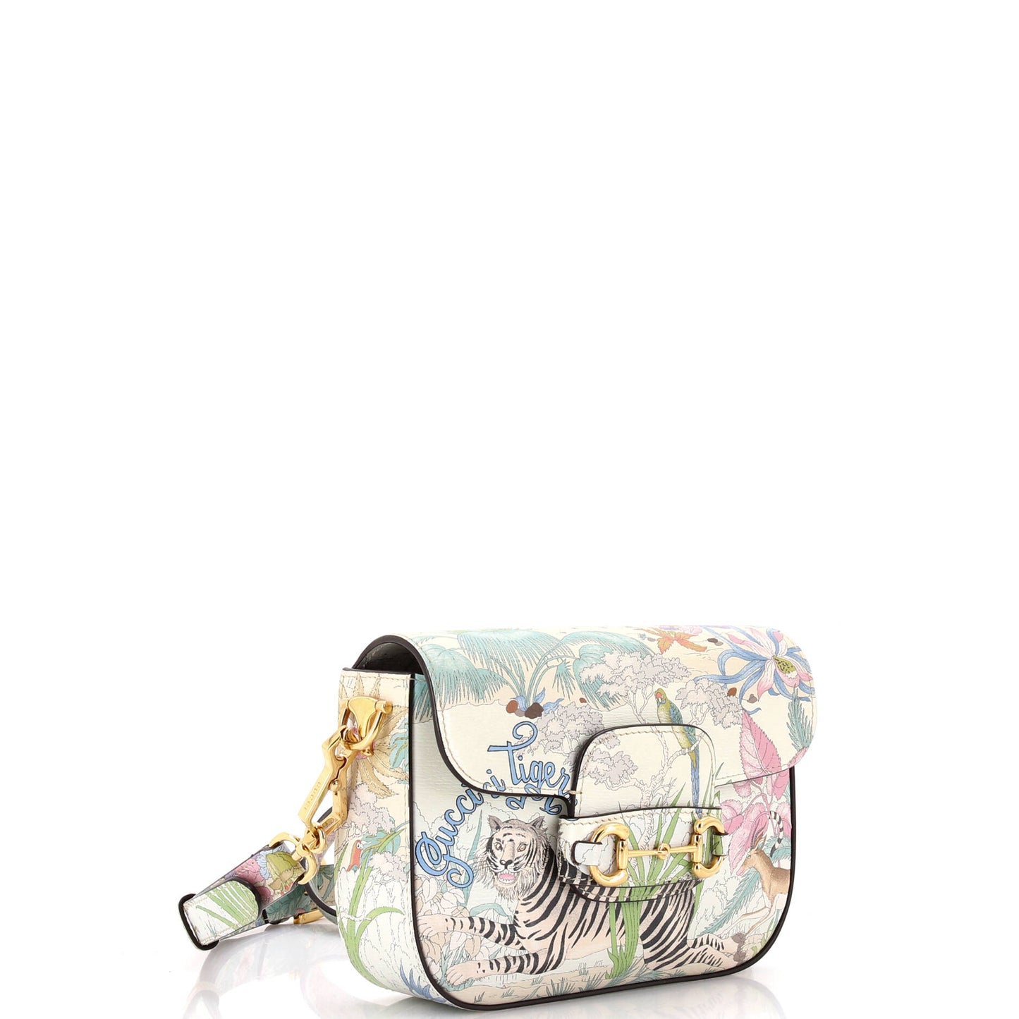 Horsebit 1955 Shoulder Bag Printed Leather Mini
