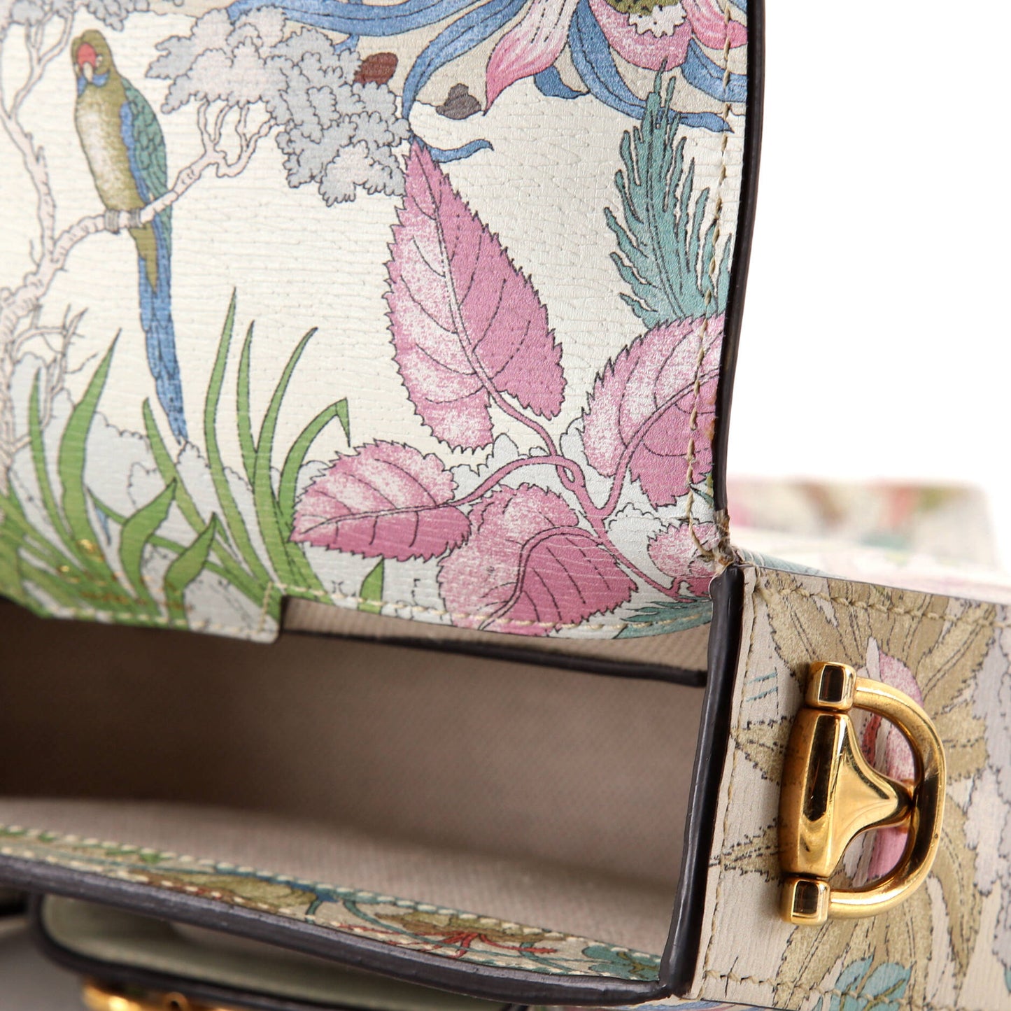 Horsebit 1955 Shoulder Bag Printed Leather Mini