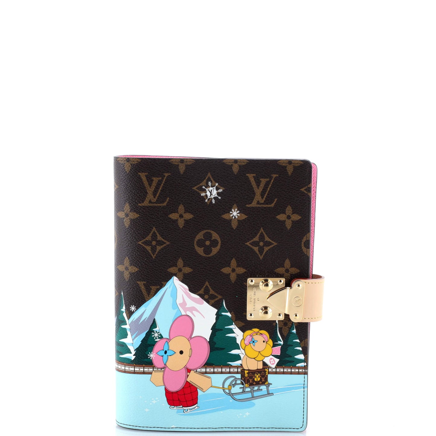 Paul Notebook Cover Limited Edition Vivienne Xmas Monogram Canvas MM