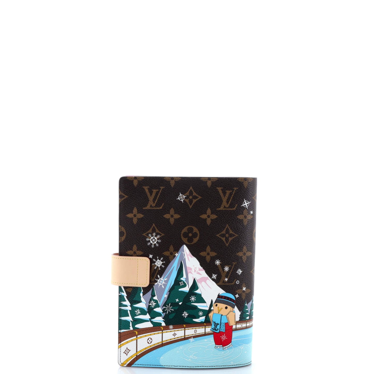 Paul Notebook Cover Limited Edition Vivienne Xmas Monogram Canvas MM