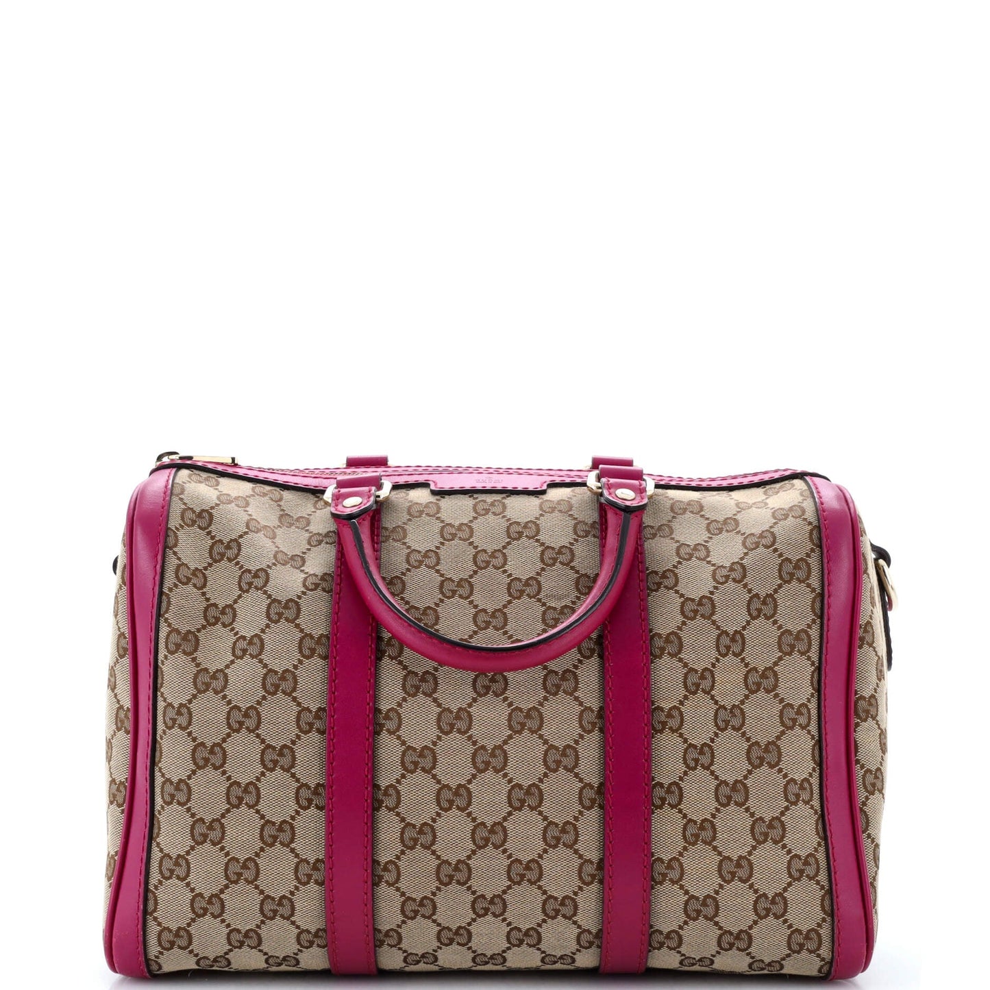 Convertible Joy Boston Bag GG Canvas with Leather Medium