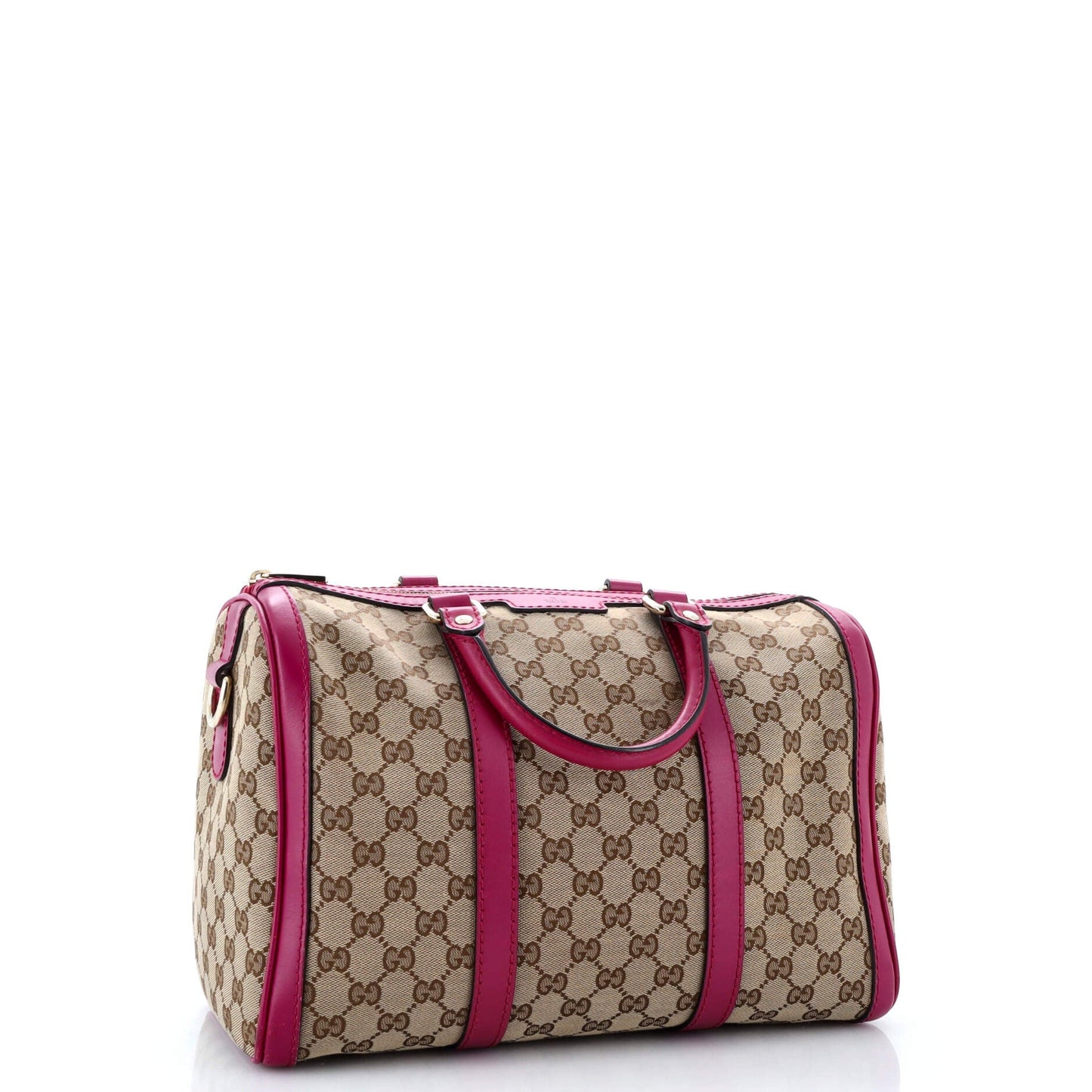 Convertible Joy Boston Bag GG Canvas with Leather Medium