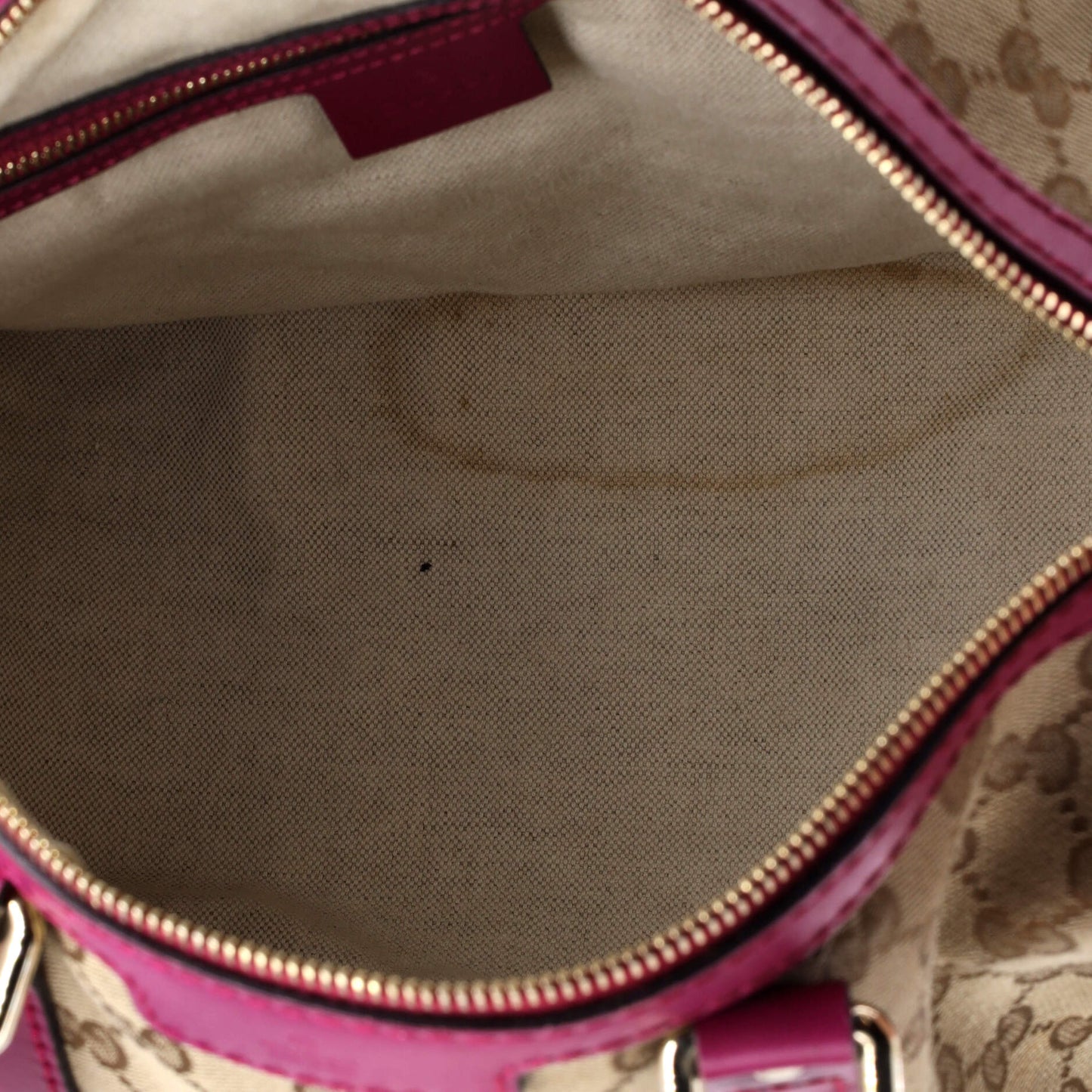 Convertible Joy Boston Bag GG Canvas with Leather Medium