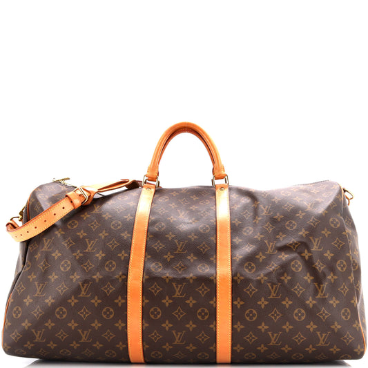 Keepall Bandouliere Bag Monogram Canvas 60
