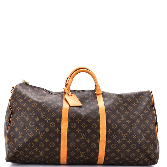 Keepall Bandouliere Bag Monogram Canvas 60
