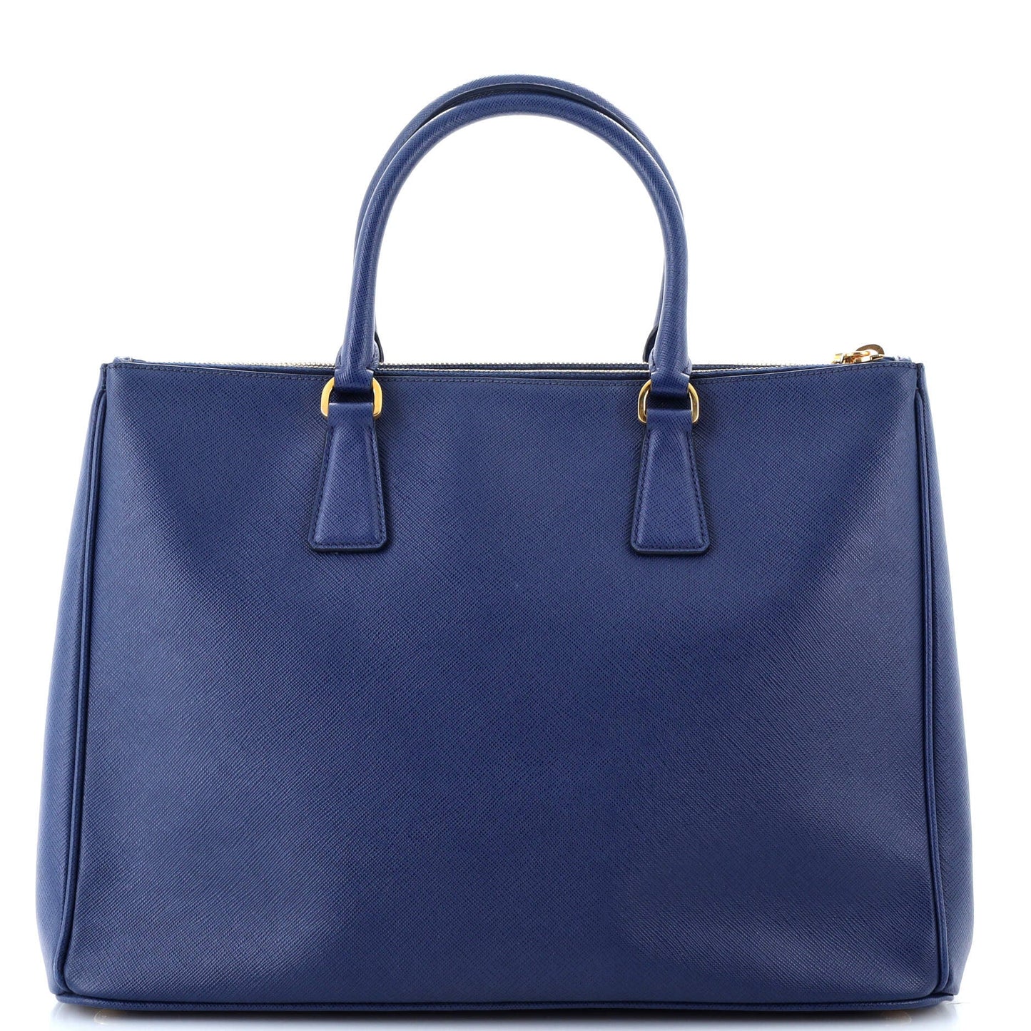 Double Zip Lux Tote Saffiano Leather Large