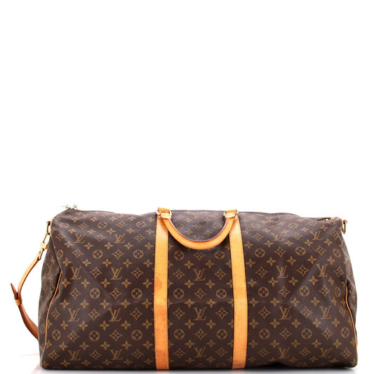 Keepall Bandouliere Bag Monogram Canvas 60