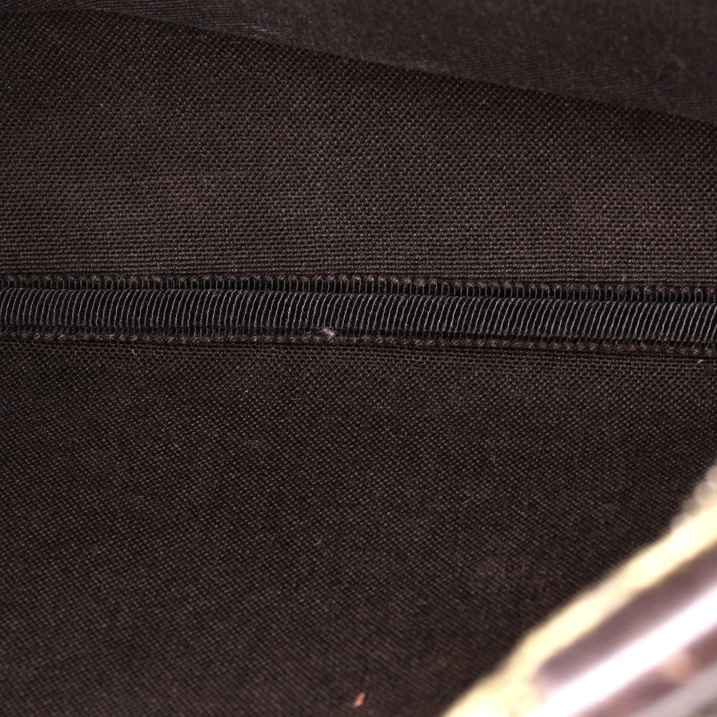 Zip Top Messenger Bag GG Coated Canvas Large