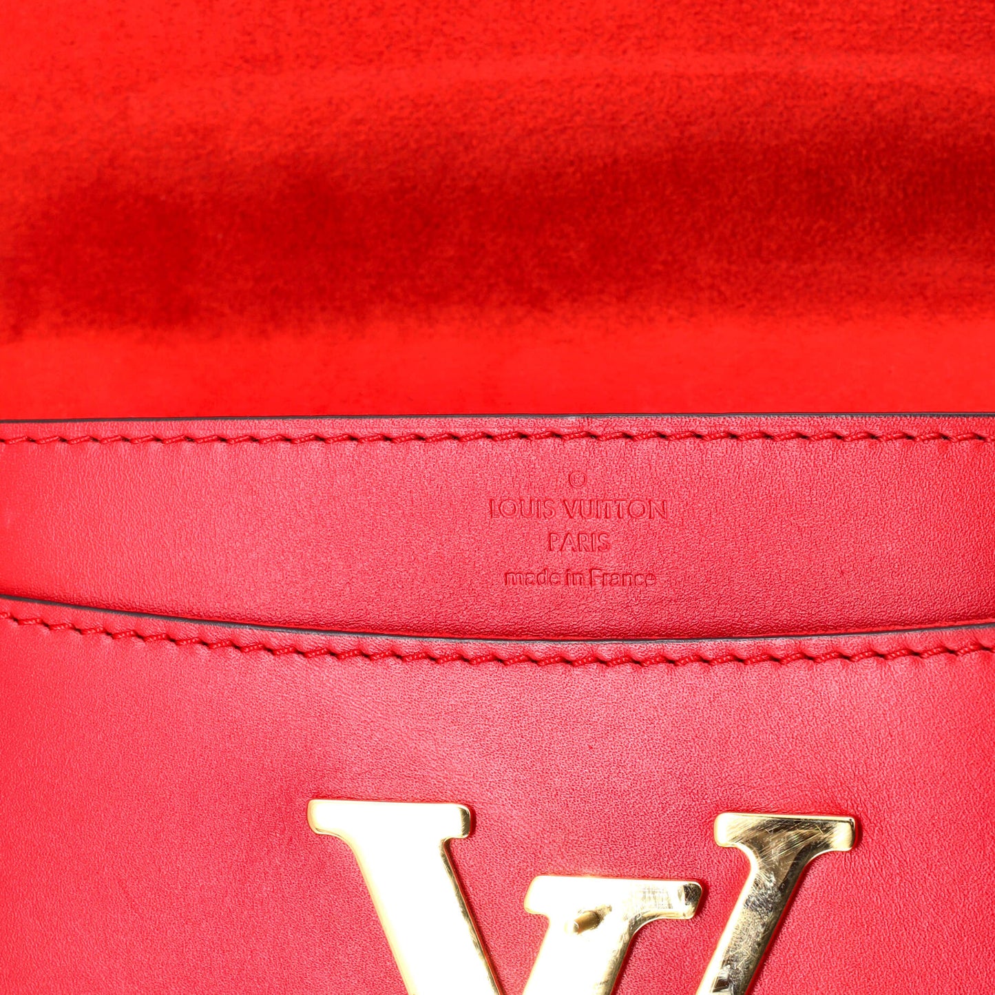 Chain Louise Clutch Leather MM