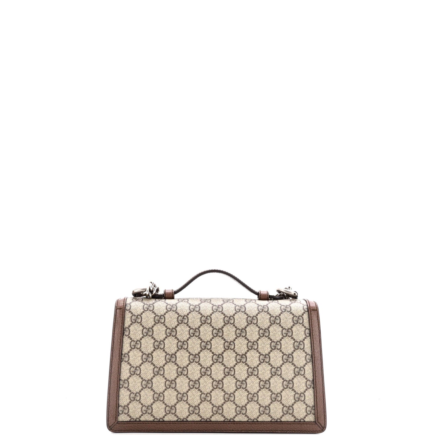 Dionysus Top Handle Chain Bag GG Coated Canvas Small