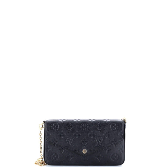 Felicie Pochette Monogram Empreinte Leather