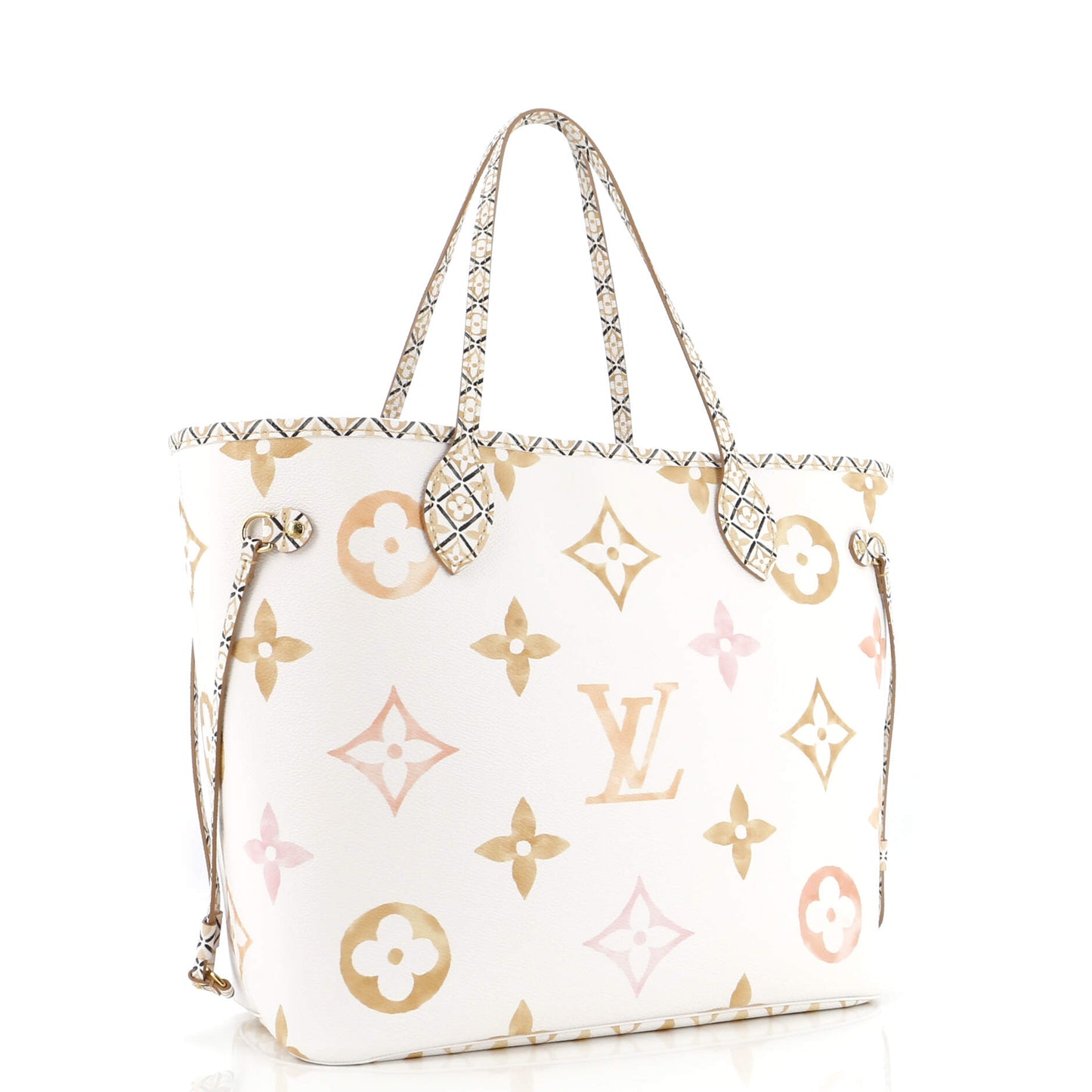 Neverfull NM Tote By The Pool Monogram Watercolor Giant MM