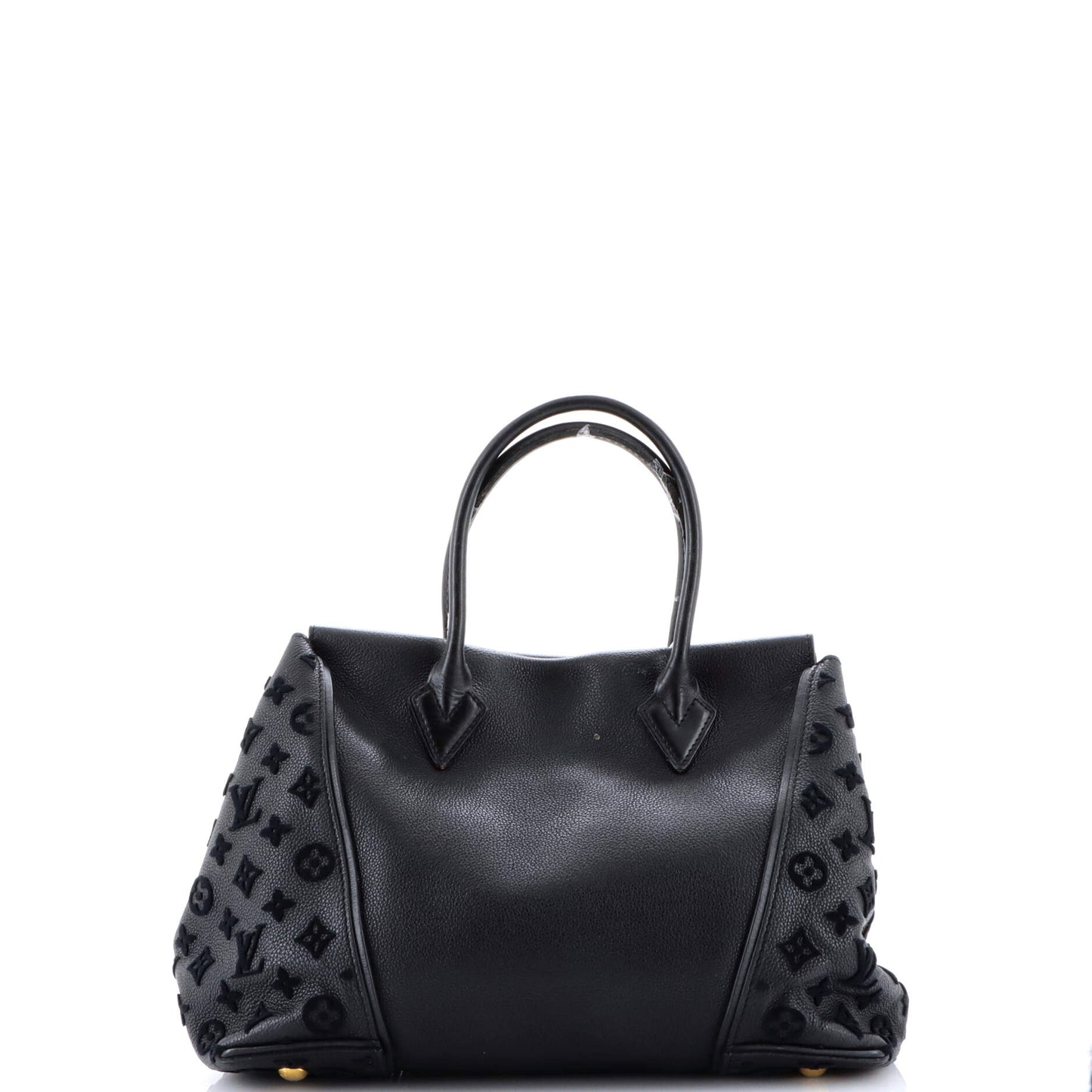 W Tote Monogram Tuffetage Leather PM