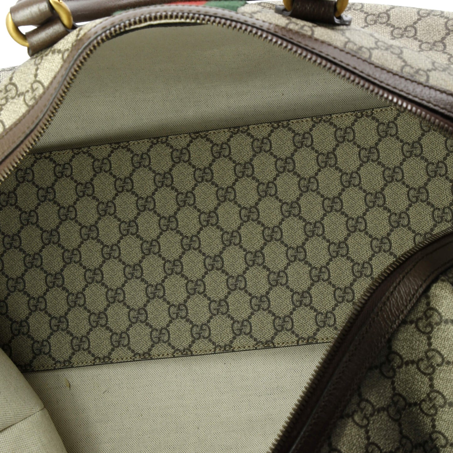 Ophidia Convertible Boston Bag GG Coated Canvas Large