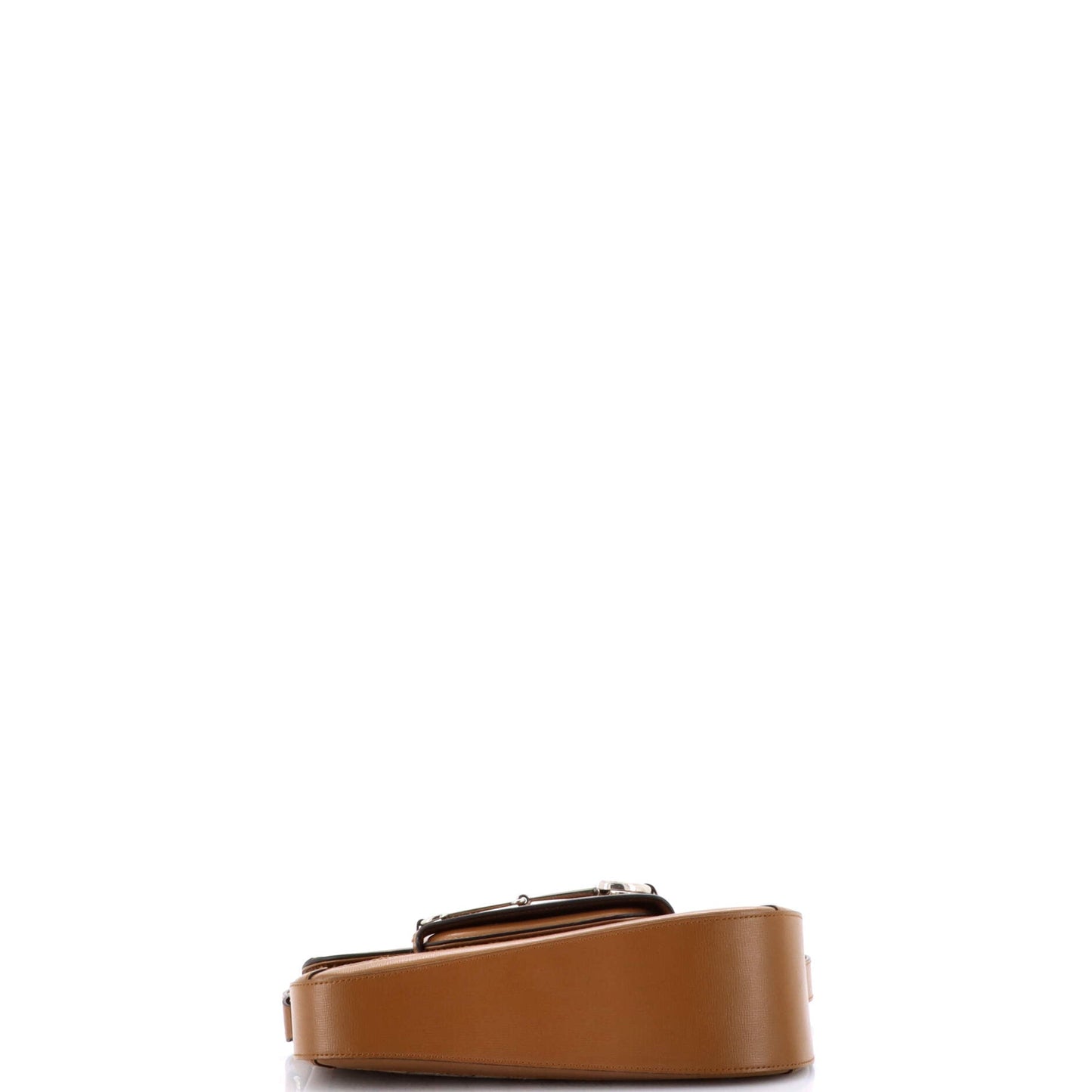 Horsebit 1955 Asymmetric Shoulder Bag GG Canvas with Leather Small