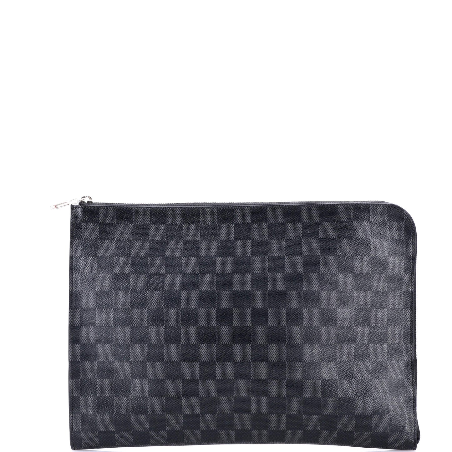 Zip Around Pochette Jour Damier Graphite GM