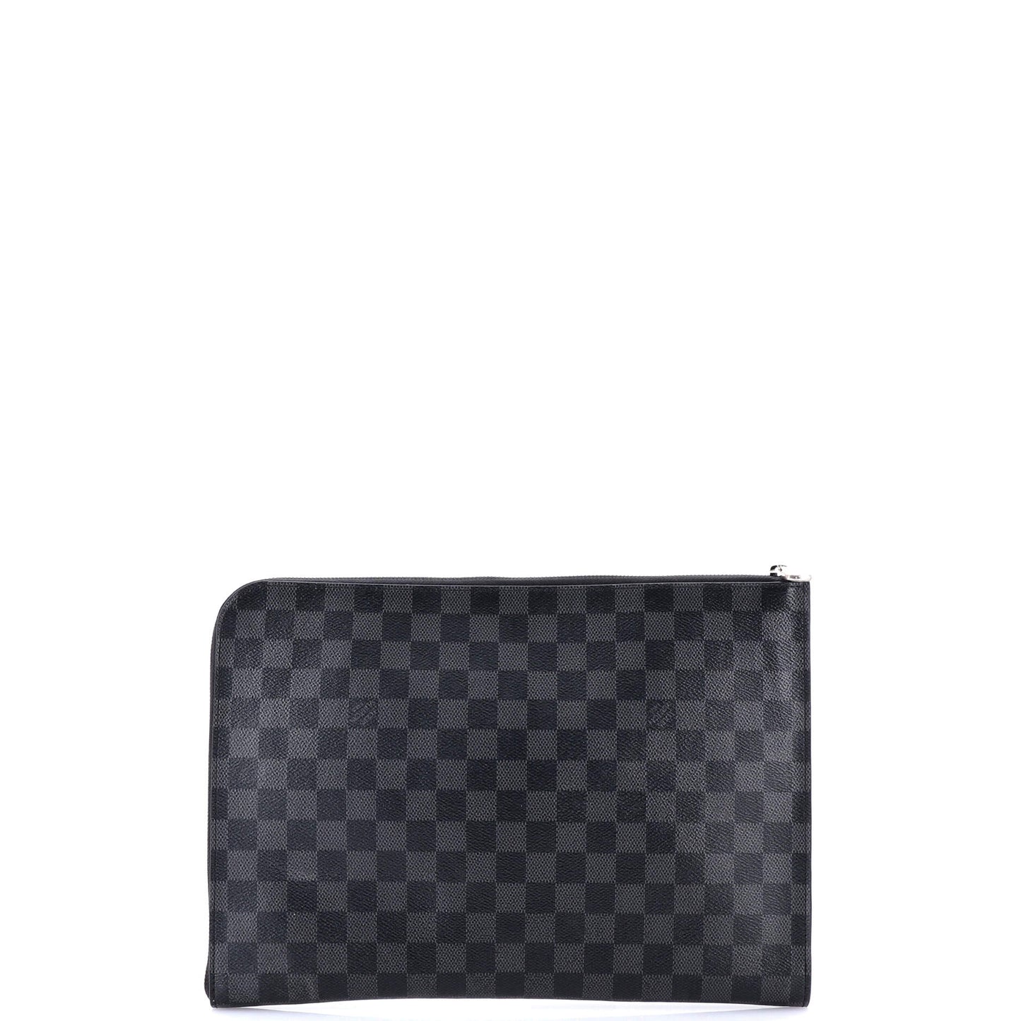 Zip Around Pochette Jour Damier Graphite GM