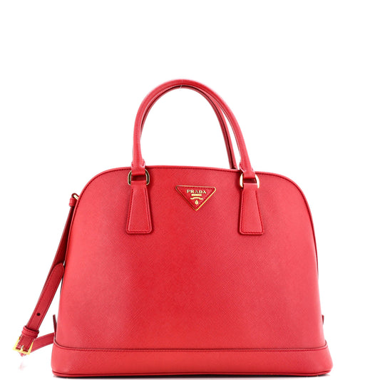 Open Promenade Bag Saffiano Leather Large