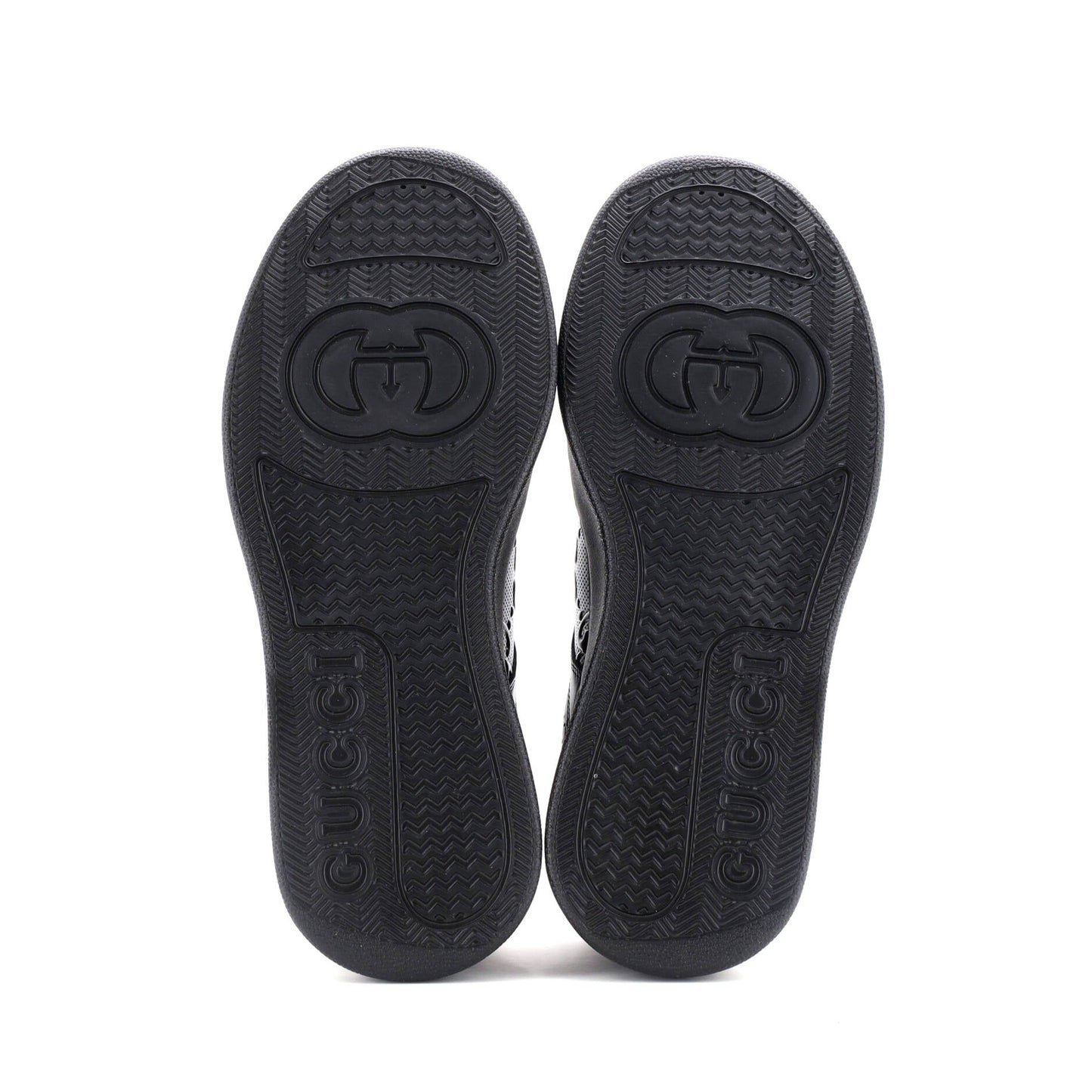 Chunky B Sneakers GG Embossed Perforated Leather