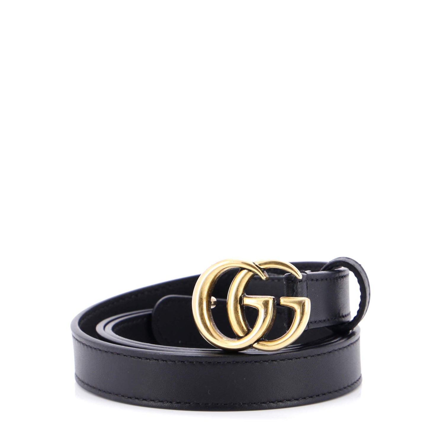 GG Marmont Belt Leather Thin