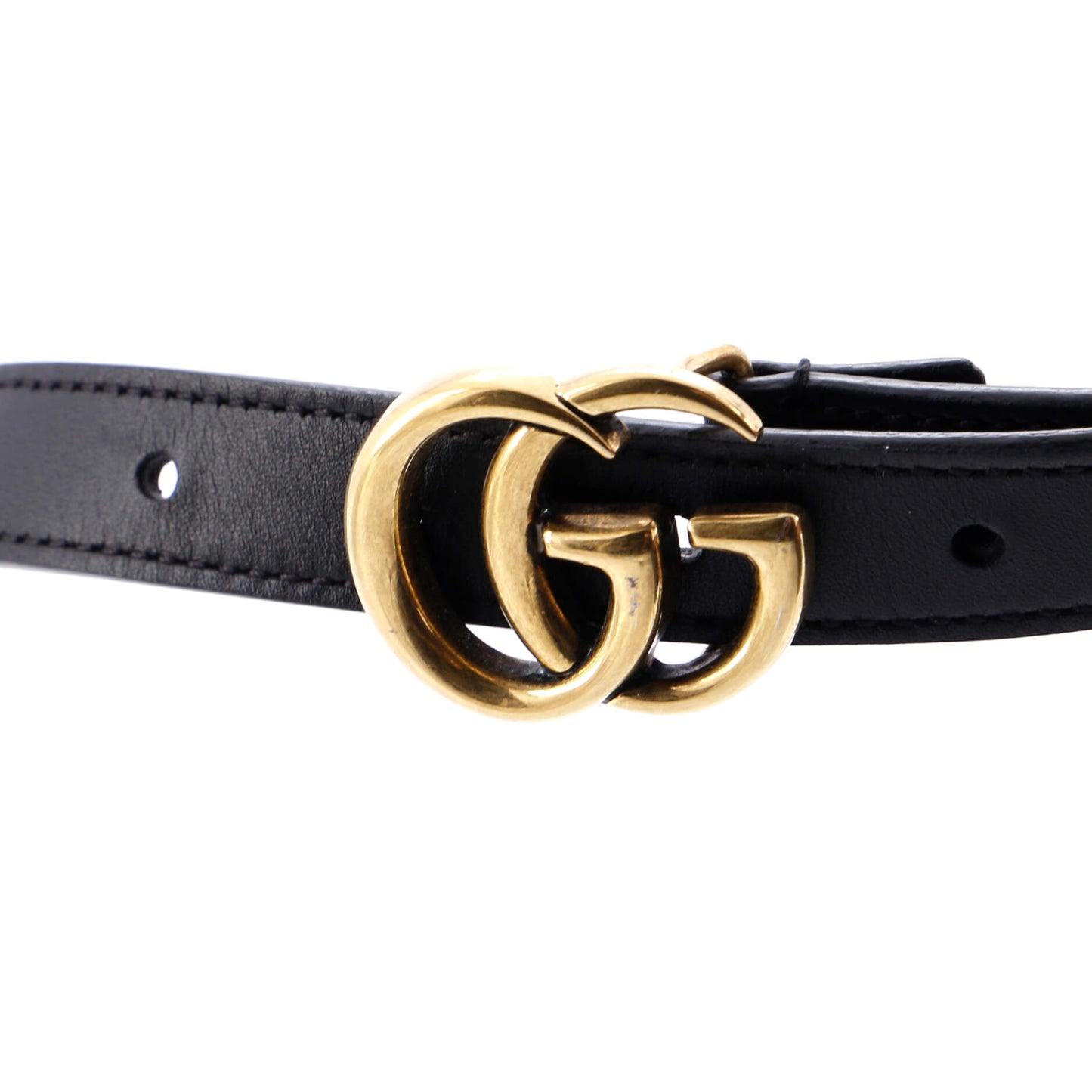 GG Marmont Belt Leather Thin