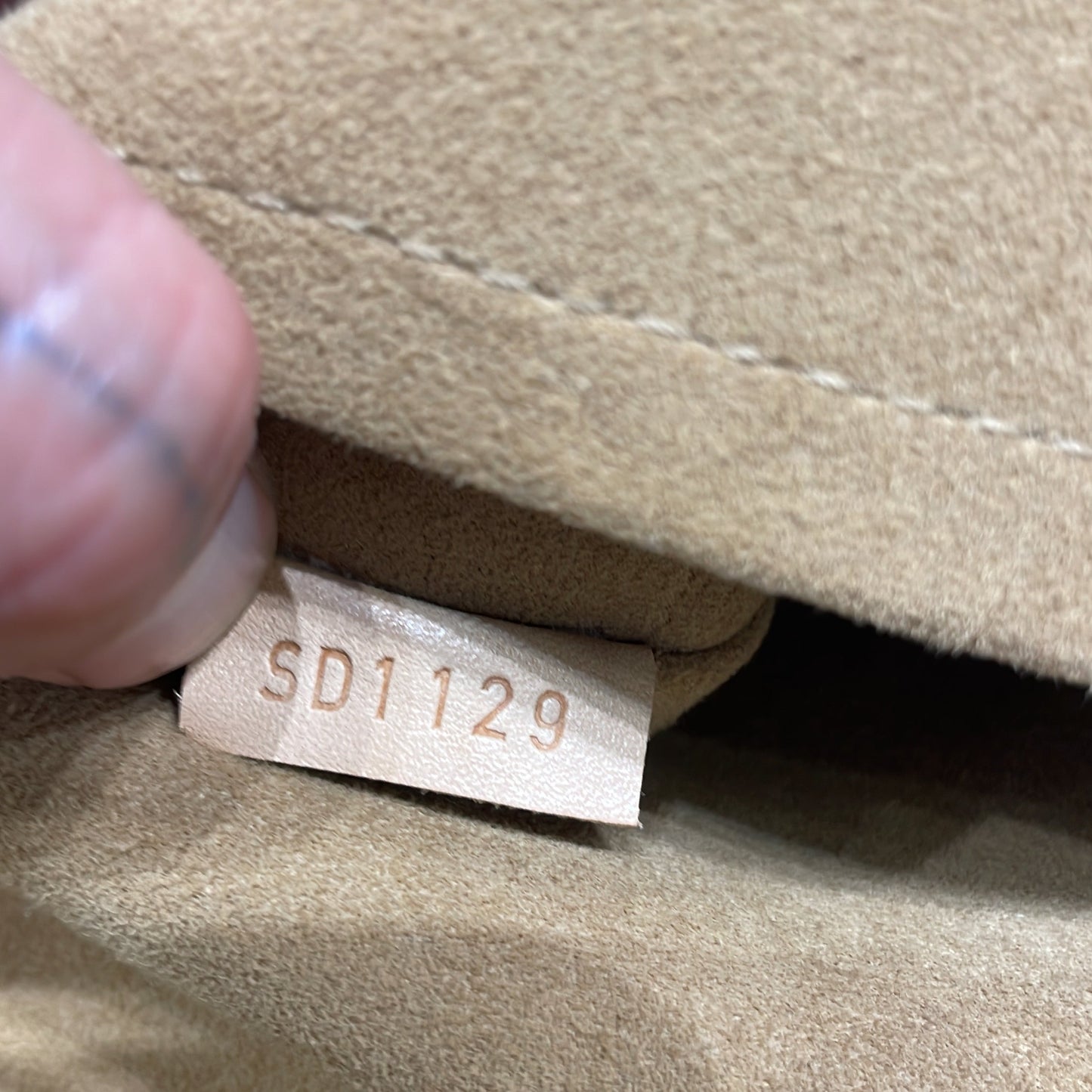 Marignan Handbag Monogram Canvas with Leather