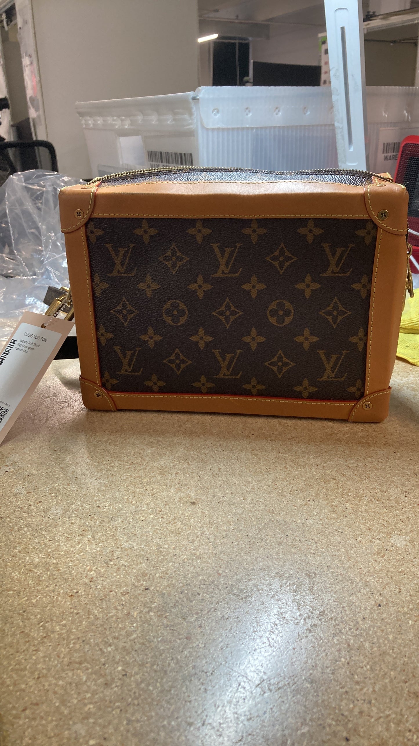 Legacy Soft Trunk Bag Monogram Canvas Mini