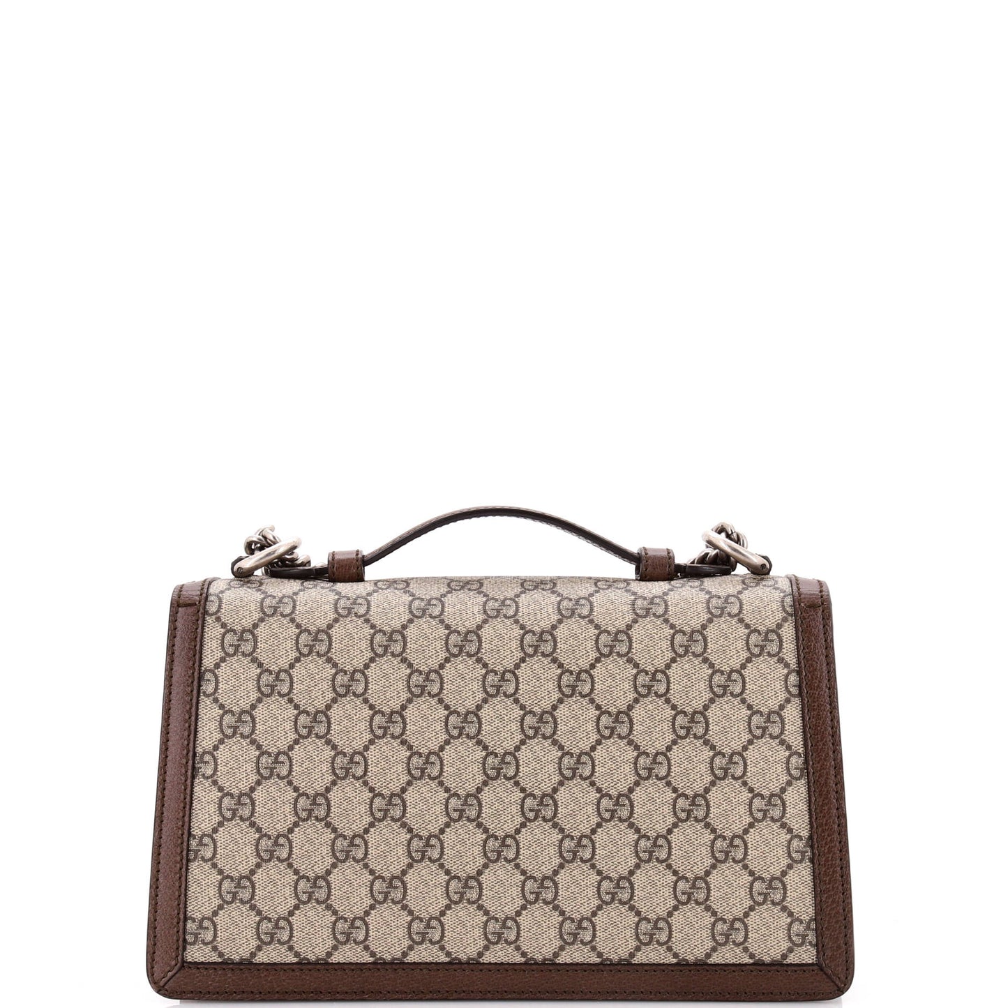 Dionysus Top Handle Chain Bag GG Coated Canvas Small