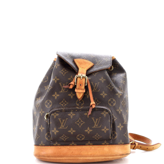 Vintage Montsouris Backpack Monogram Canvas MM
