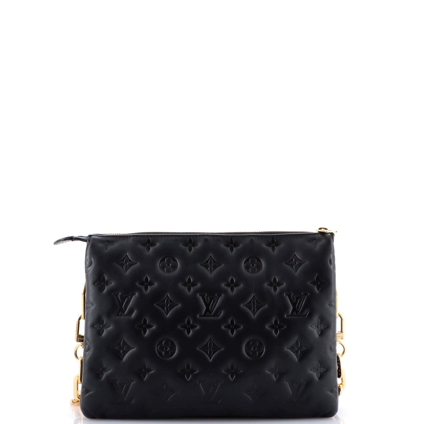 Coussin Bag Monogram Embossed Lambskin PM