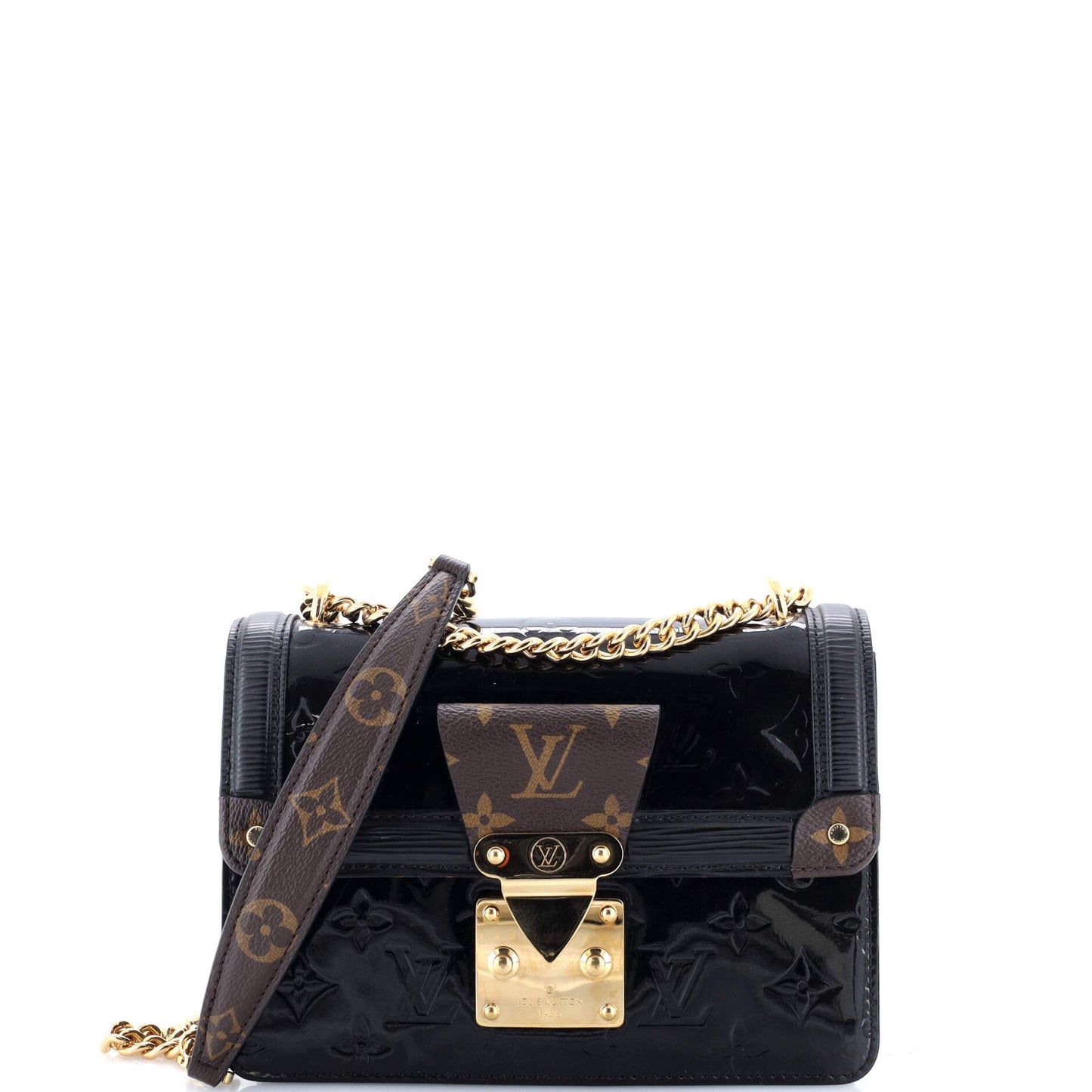 Wynwood Handbag Monogram Vernis with Monogram Canvas and Epi Leather