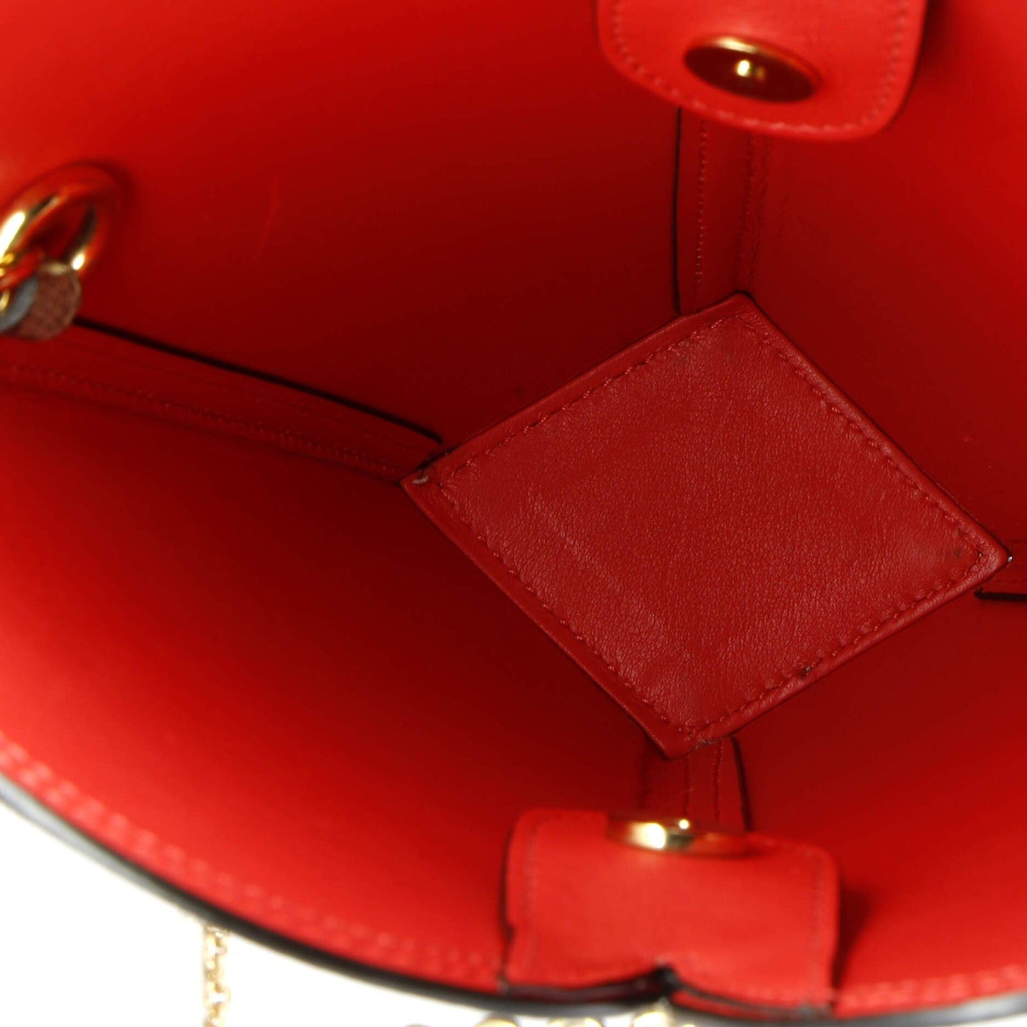 Valentine's Day Chain Heart Bag Printed GG Coated Canvas Small