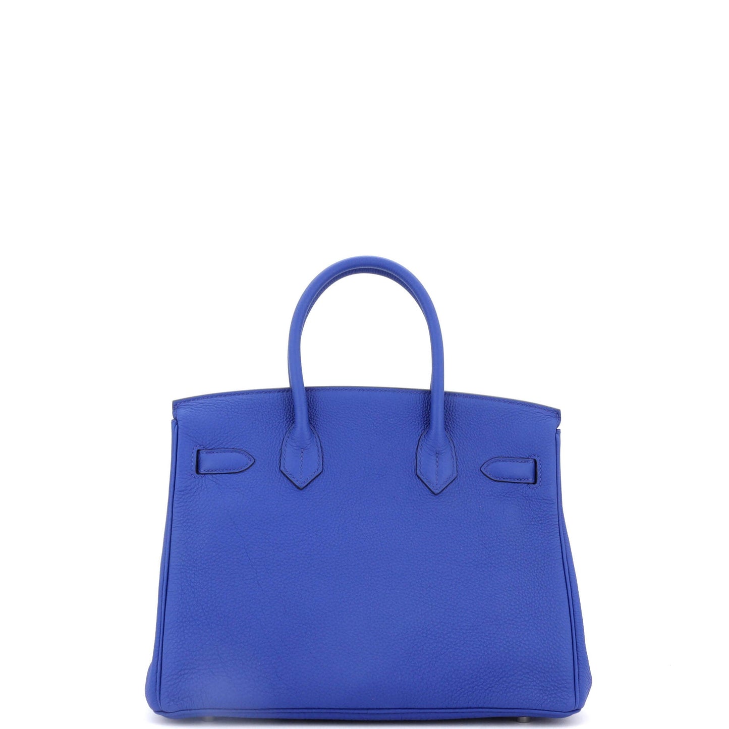 Birkin Handbag Bleu Electrique Togo with Palladium Hardware 30