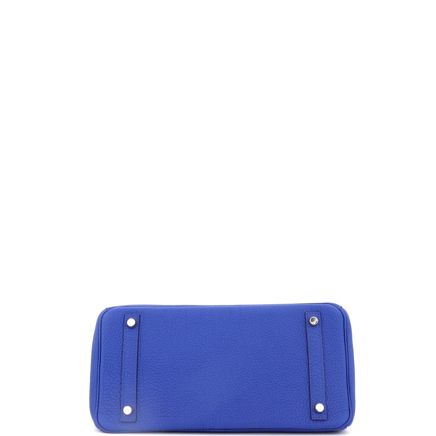 Birkin Handbag Bleu Electrique Togo with Palladium Hardware 30