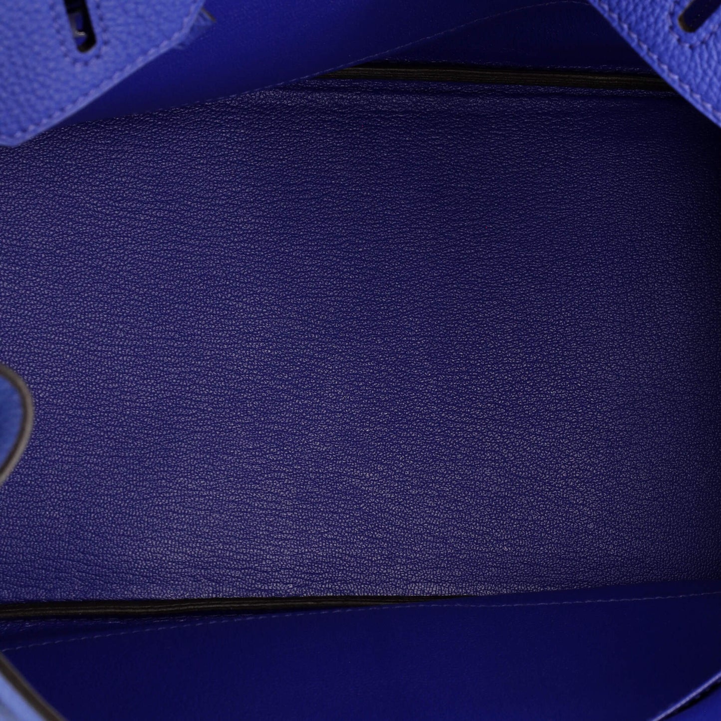 Birkin Handbag Bleu Electrique Togo with Palladium Hardware 30